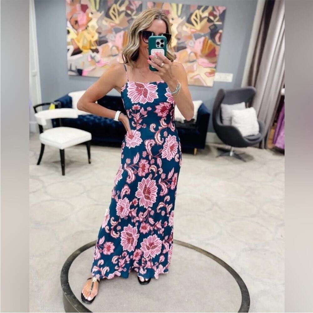 Farm Rio Flower Delicacy Paisley Slipdress - Picture 7 of 10